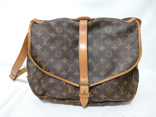 LOUIS VUITTON Monogram LV Mono Saumur 893FC Shoulder Bag