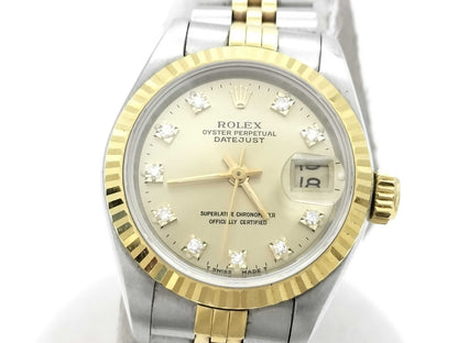 ROLEX 69173G R958043 Champagne Dial Women's Watch