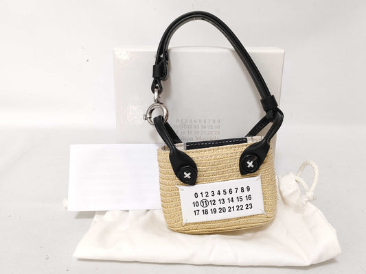 Maison Margiela Micro Bag Paper Tote Bag Charm Mini Basket Bag Handbag