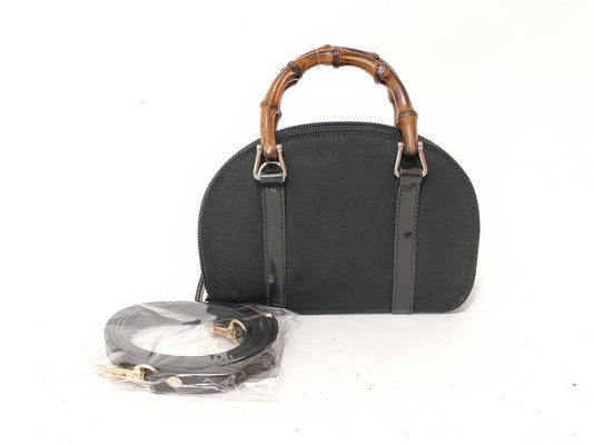 GUCCI Bamboo Gucci 2-way Shoulder Bag Bamboo Shoulder Wallet Handbag