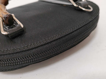 GUCCI Bamboo Gucci 2-way Shoulder Bag Bamboo Shoulder Wallet Handbag