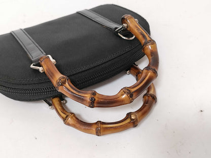 GUCCI Bamboo Gucci 2-way Shoulder Bag Bamboo Shoulder Wallet Handbag