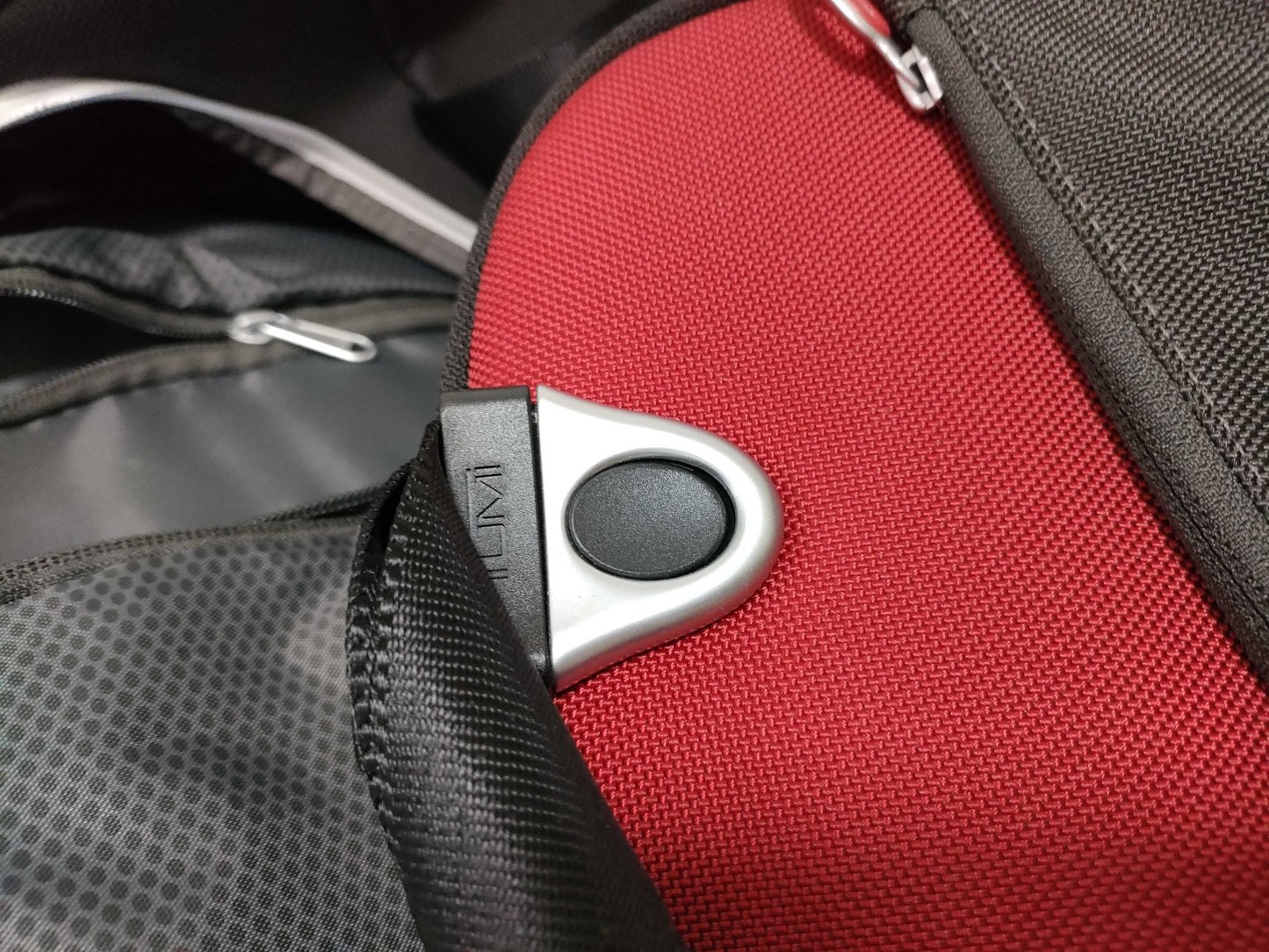 TUMI 2-way Boston Bag with Logo