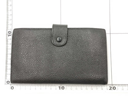 CHANEL Caviar Leather Bifold Wallet
