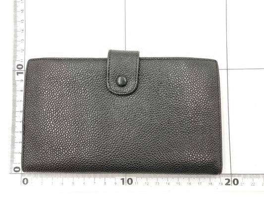 CHANEL Caviar Leather Bifold Wallet