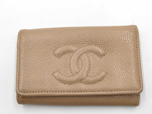 CHANEL Caviar Skin 6-Key Case Key Case/Key Holder