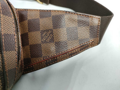 LOUIS VUITTON RFID verification not possible CA0074 Damier Louis Vuitton Damier Damier Geronimos body bag shoulder bag