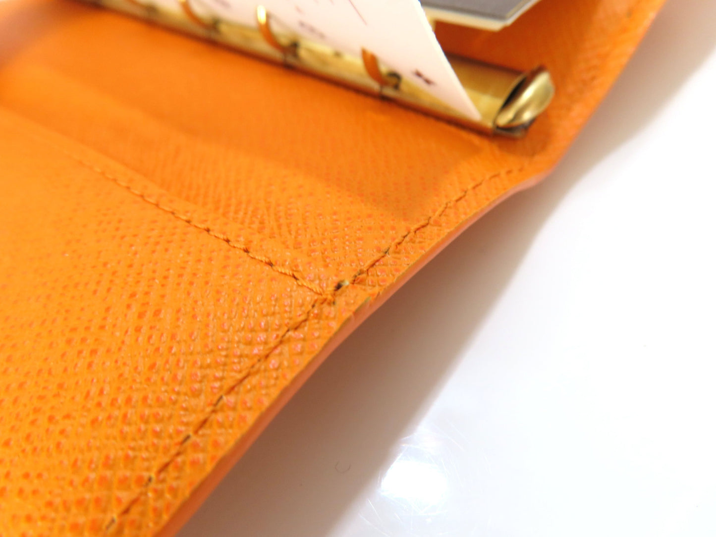 LOUIS VUITTON Epi Louis Vuitton Agenda PM Mandarin R2005 Notebook Cover