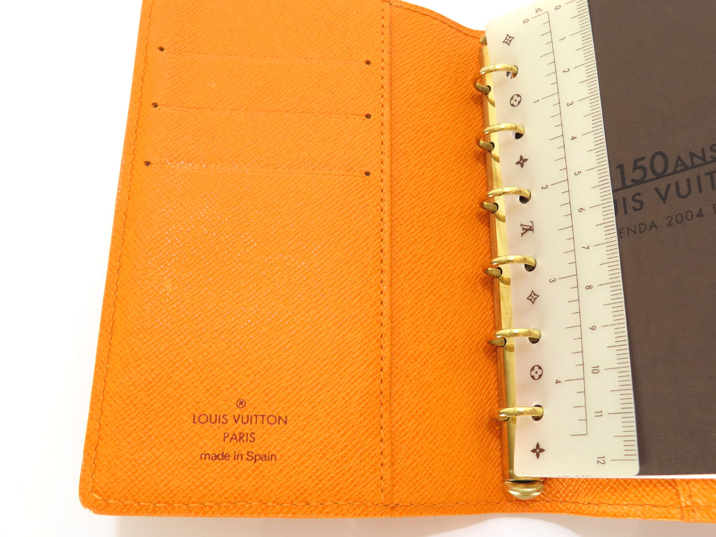 LOUIS VUITTON Epi Louis Vuitton Agenda PM Mandarin R2005 Notebook Cover