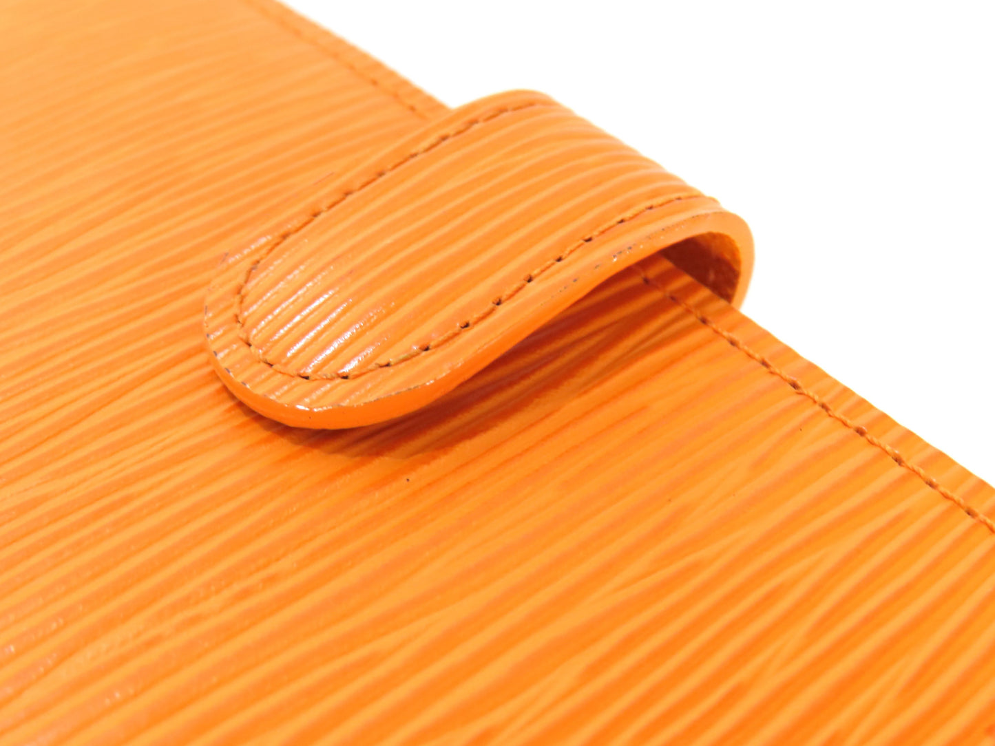 LOUIS VUITTON Epi Louis Vuitton Agenda PM Mandarin R2005 Notebook Cover