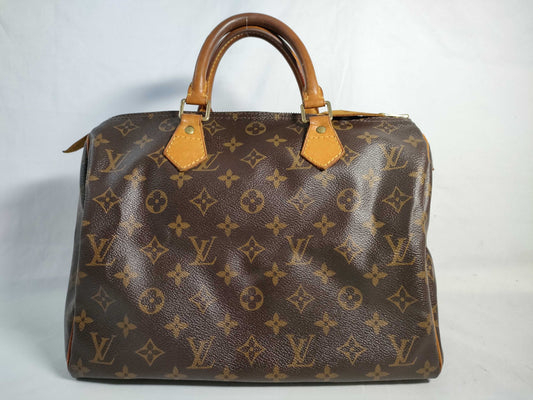 LOUIS VUITTON RFID verification failed. AA1003 Monogram Louis Vuitton Speedy 30 M41526 handbag.
