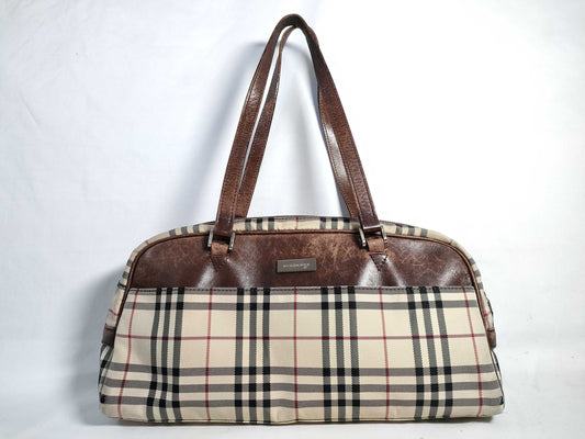 BURBERRY Nova Check Bag Handbag