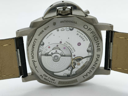 PANERAI Panerai Luminor PAM00964 Doue GMT Power Reserve OP7198 PL0074111 V0353/1000 Navy Dial Automatic Men's Watch