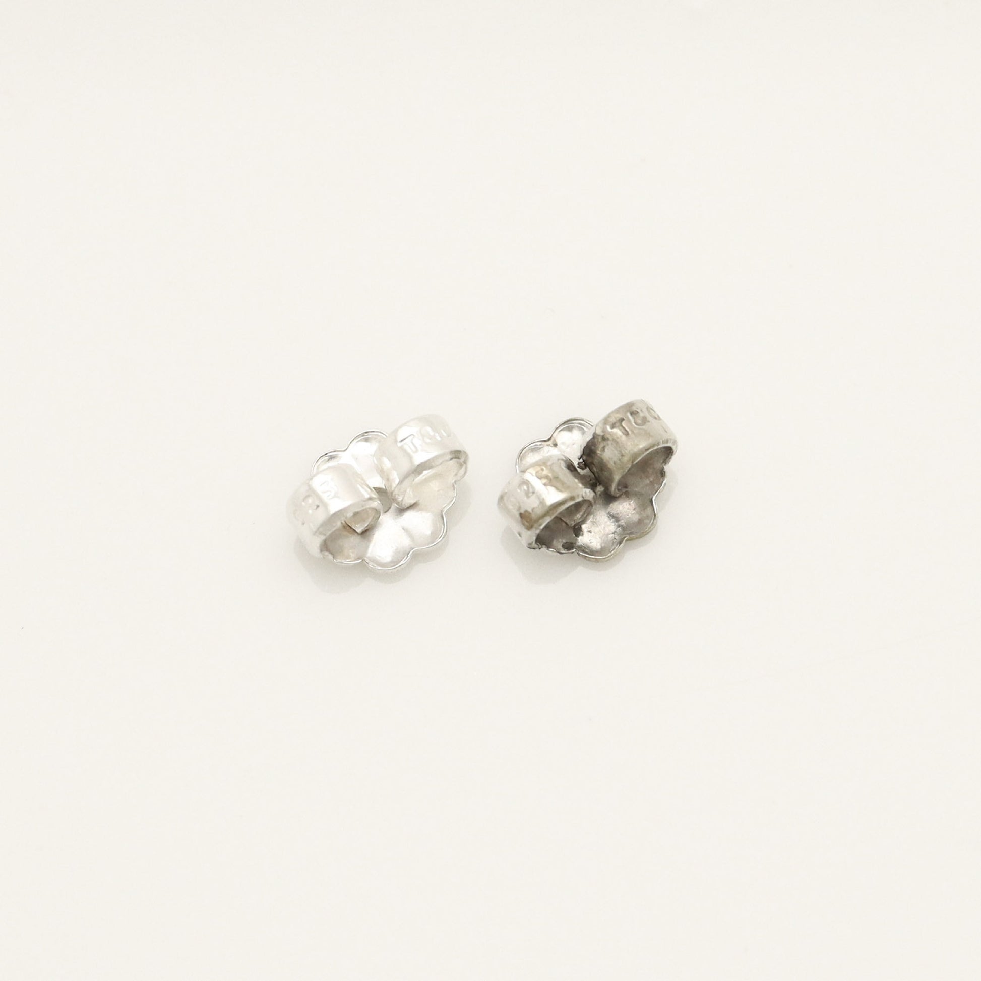 Tiffany & Co. Atlas Hoop Earrings, 925 Sterling Silver, 7.31g