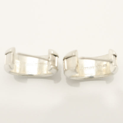 Tiffany & Co. Atlas Hoop Earrings, 925 Sterling Silver, 7.31g