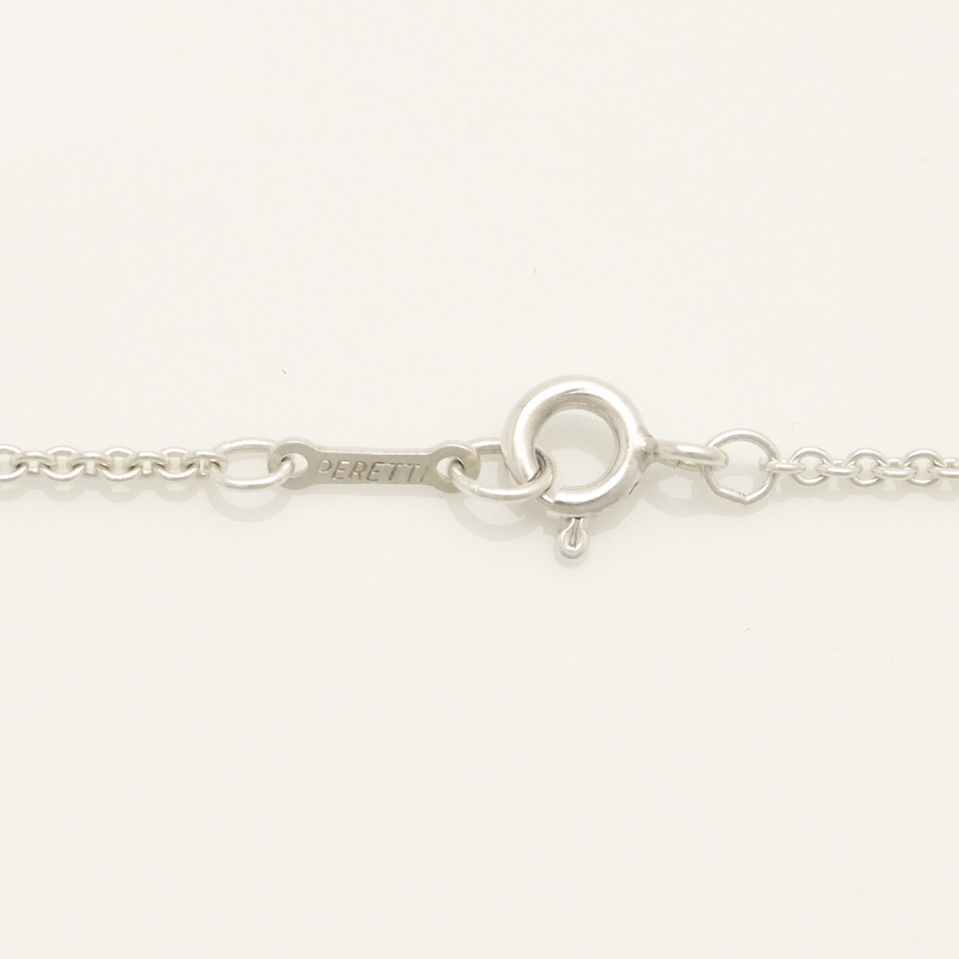 Tiffany & Co. Bean Necklace Pendant, Sterling Silver , Weight: 11.10g