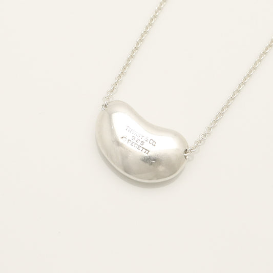 Tiffany & Co. Bean Necklace Pendant, Sterling Silver , Weight: 11.10g