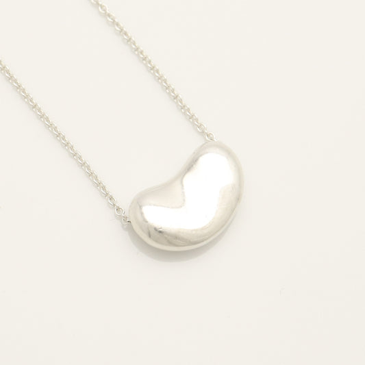 Tiffany & Co. Bean Necklace Pendant, Sterling Silver , Weight: 11.10g