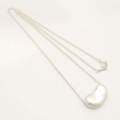 Tiffany & Co. Bean Necklace Pendant, Sterling Silver , Weight: 11.10g