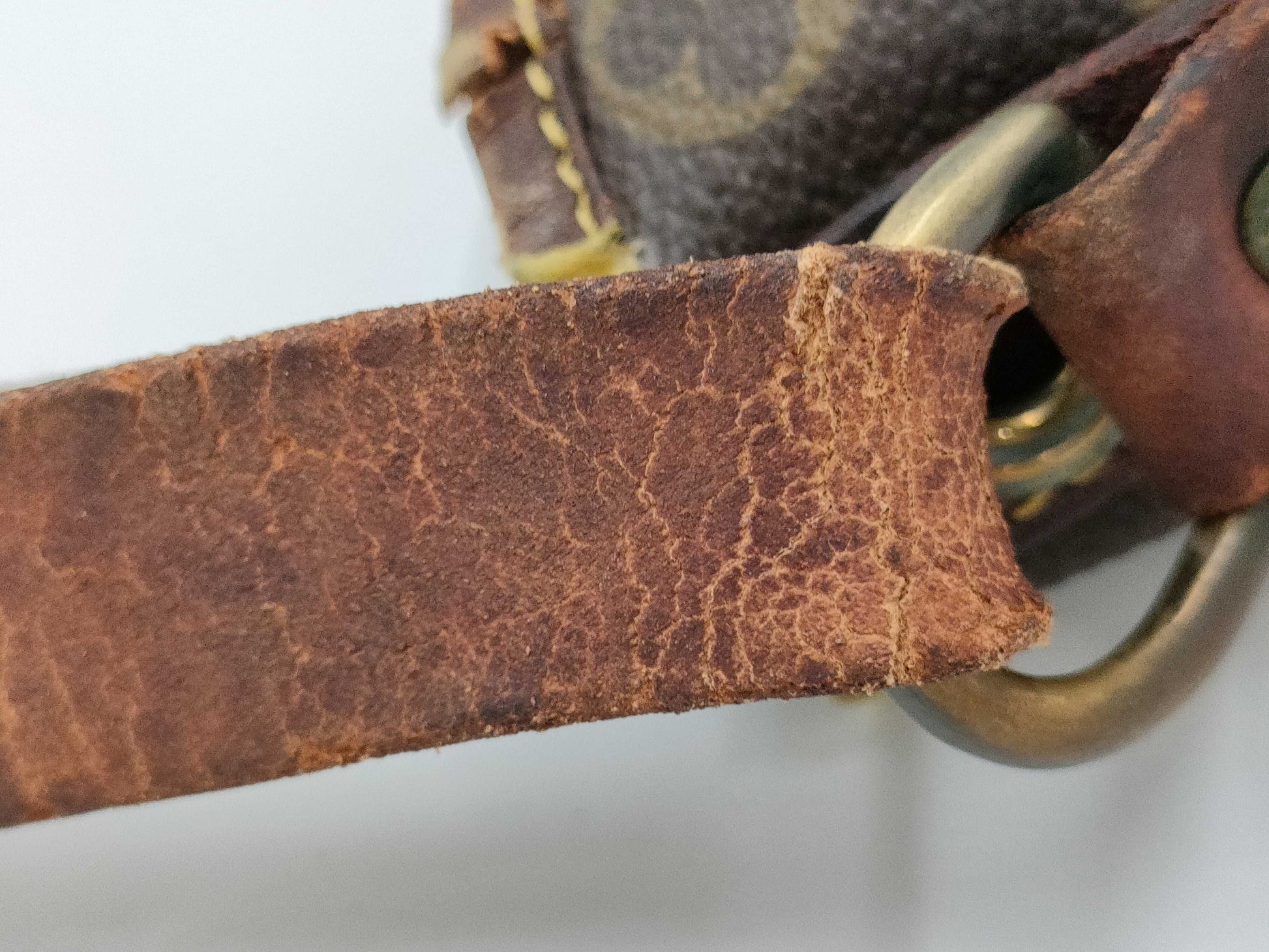 LOUIS VUITTON Monogram Petit Noe Brown Shoulder Bag