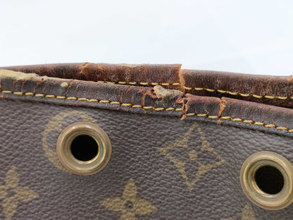 LOUIS VUITTON Monogram Petit Noe Brown Shoulder Bag