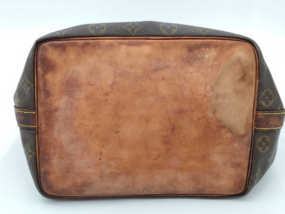 LOUIS VUITTON Monogram Petit Noe Brown Shoulder Bag