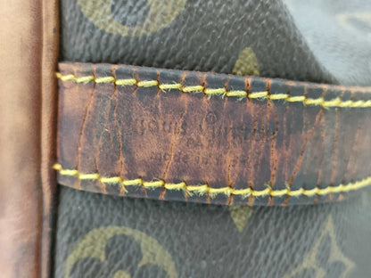 LOUIS VUITTON Monogram Petit Noe Brown Shoulder Bag