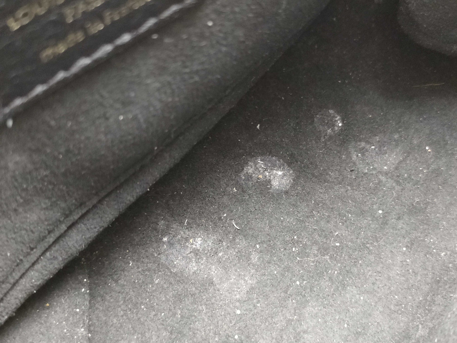 LOUIS VUITTON RFID Verified, Serial Number Unverifiable, Monogram Louis Vuitton Rocky BB M44141 Black x Brown RFID Enabled Handbag