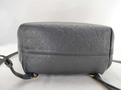 LOUIS VUITTON RFID Unverifiable CT2280 Monogram Empreinte Montsouris PM M45205 CT2280 Black Backpack
