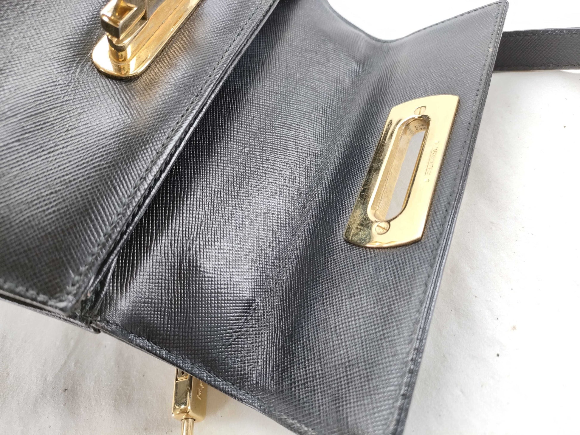 Salvatore Ferragamo Gancini 2-Way Handbag Gancini Handbag