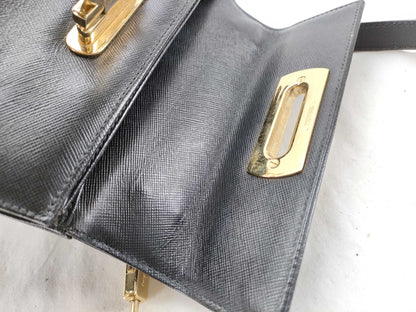 Salvatore Ferragamo Gancini 2-Way Handbag Gancini Handbag