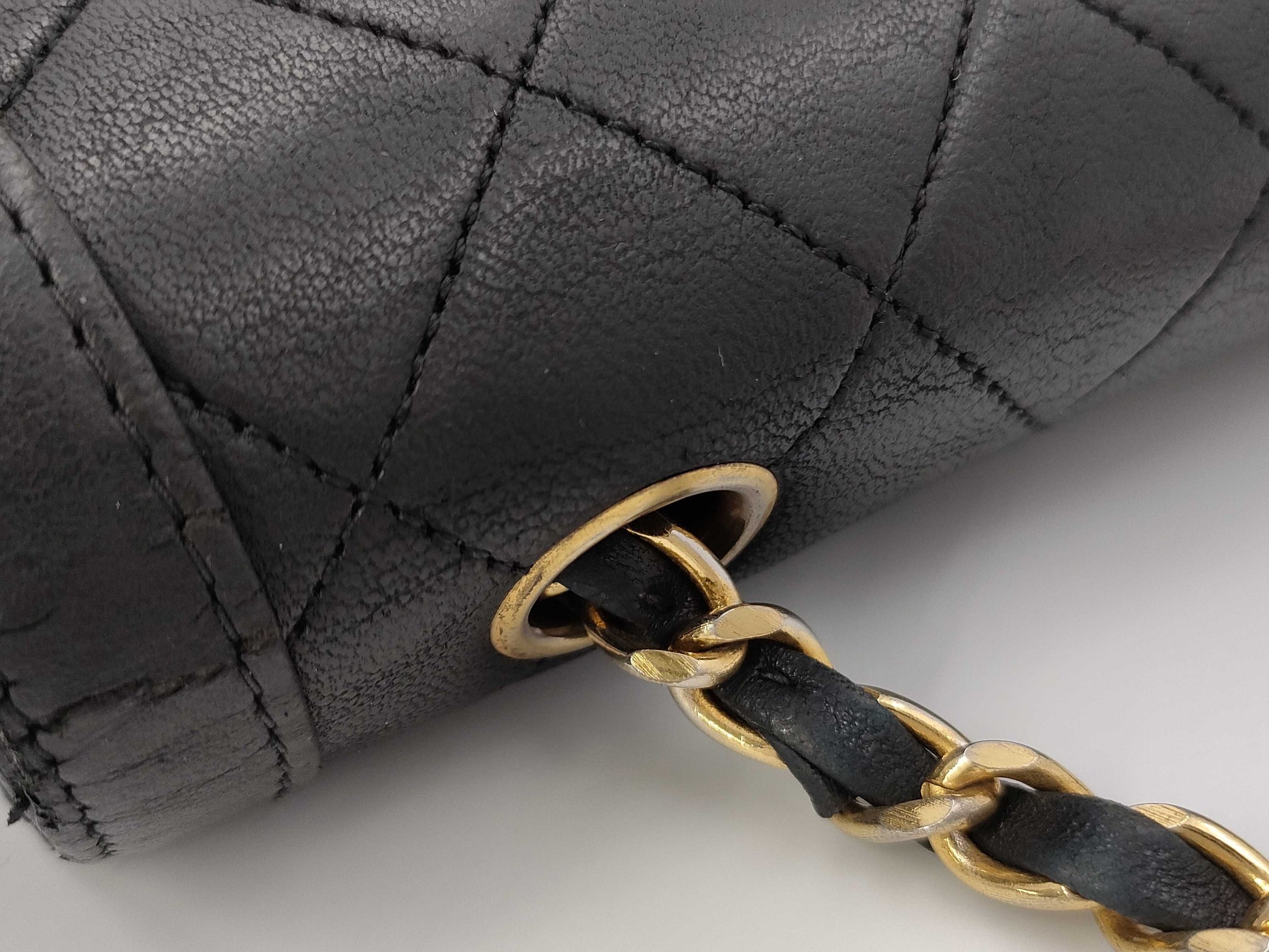 Vintage CHANEL Matelasse Lambskin Shoulder Bag