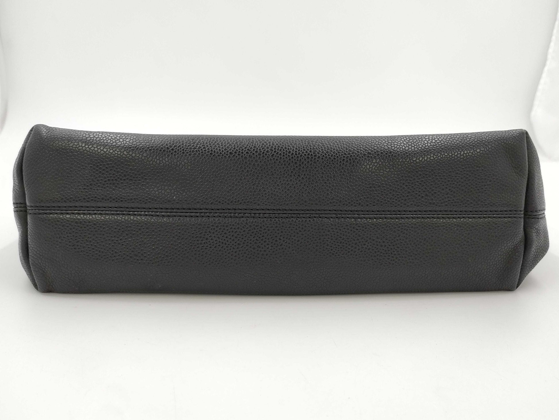 CHANEL Caviar Skin Coco Mark Tote Bag