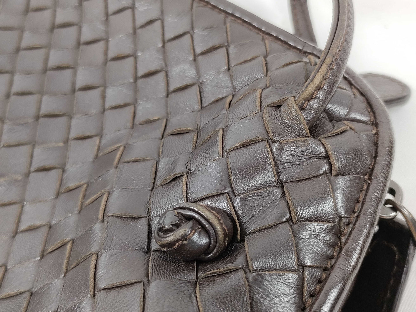 BOTTEGA VENETA Intrecciato Shoulder Bag