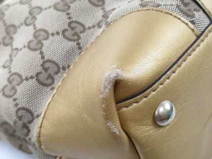 GUCCI GUCCI GG Canvas Tote Bag 257069 520981 Tote Bag