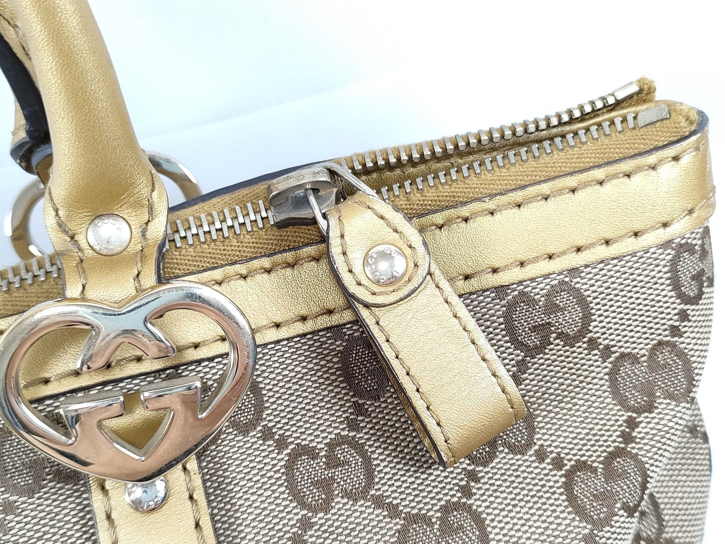 GUCCI GUCCI GG Canvas Tote Bag 257069 520981 Tote Bag