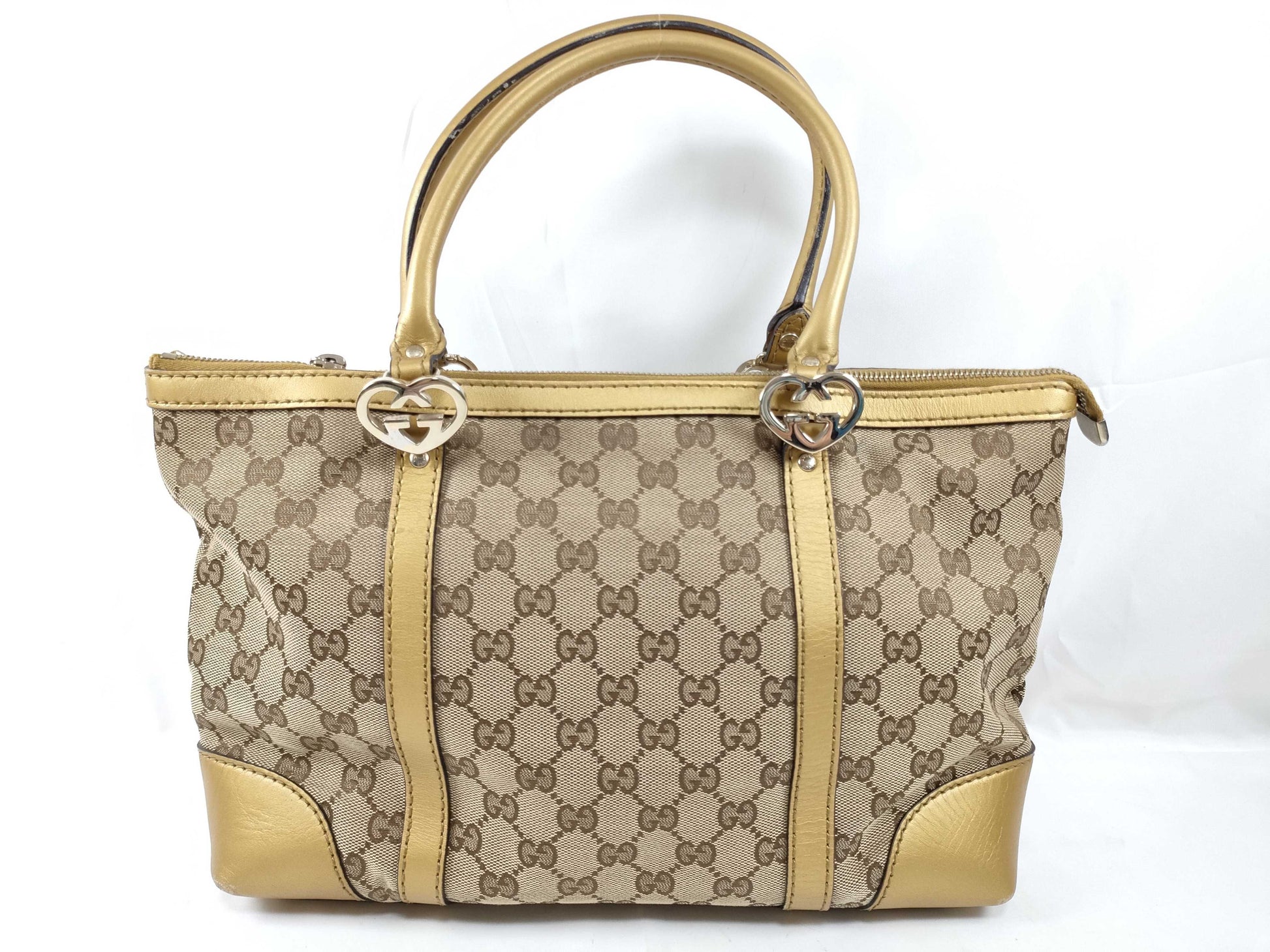 GUCCI GUCCI GG Canvas Tote Bag 257069 520981 Tote Bag
