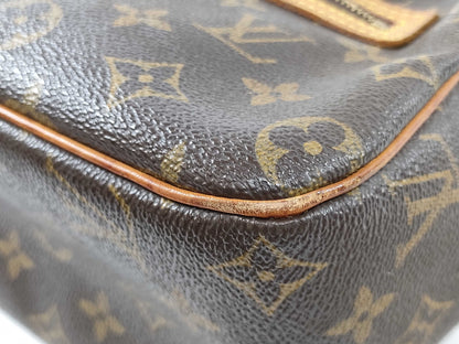 LOUIS VUITTON FL 0062 RFID Unverified Monogram LOUIS VUITTON Monogram Cite MM M51182 Handbag