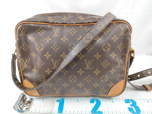 LOUIS VUITTON AR 0072 RFID Unverified Monogram LOUIS VUITTON Nile M45244 Shoulder Bag