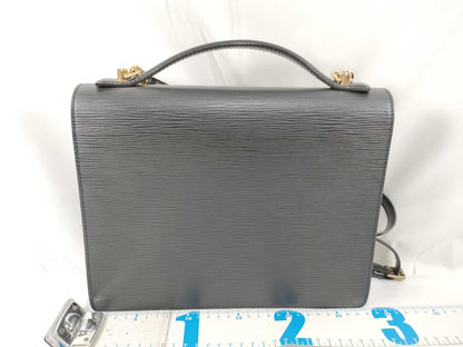 LOUIS VUITTON SR 1918 RFID Unverifiable Epi Leather LOUIS VUITTON Monceau M52122 Handbag