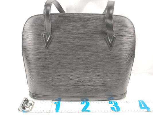 LOUIS VUITTON RFID Unverifiable Serial Number Unverifiable Epi Louis Vuitton Epi Noir Lussack M52282 Handbag