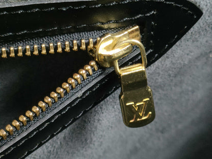 LOUIS VUITTON RFID Unverifiable Serial Number Unverifiable Epi Louis Vuitton Epi Noir Lussack M52282 Handbag