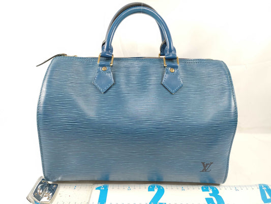 LOUIS VUITTON VI 1904 RFID Unverifiable Epi Leather LOUIS VUITTON Speedy 30 M43005 Handbag