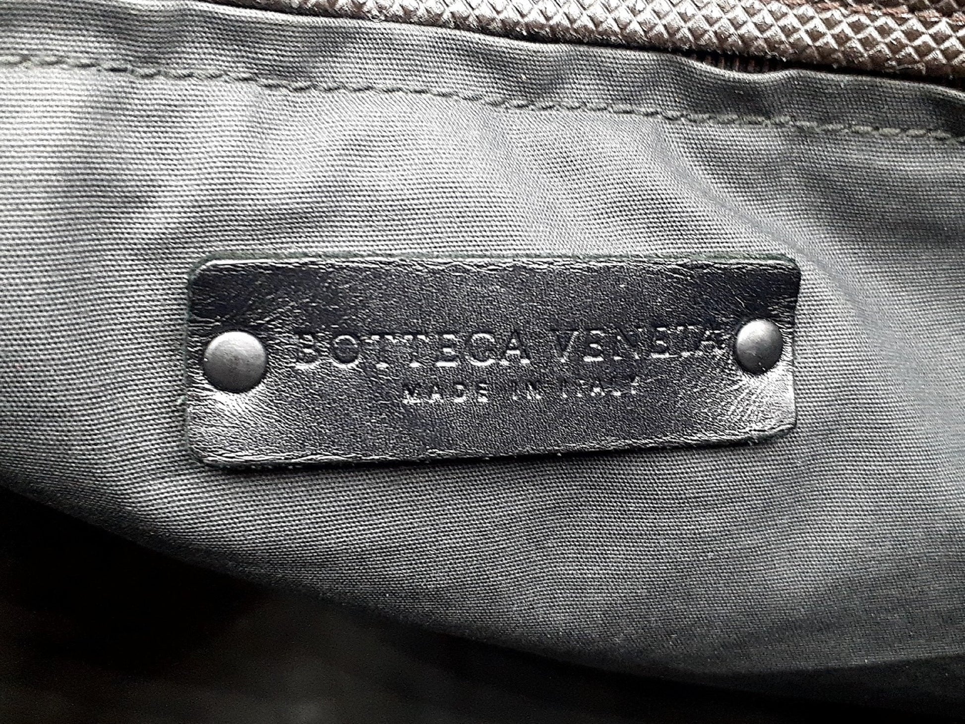 BOTTEGA VENETA Marco Polo Intrecciato Leather Tote Bag