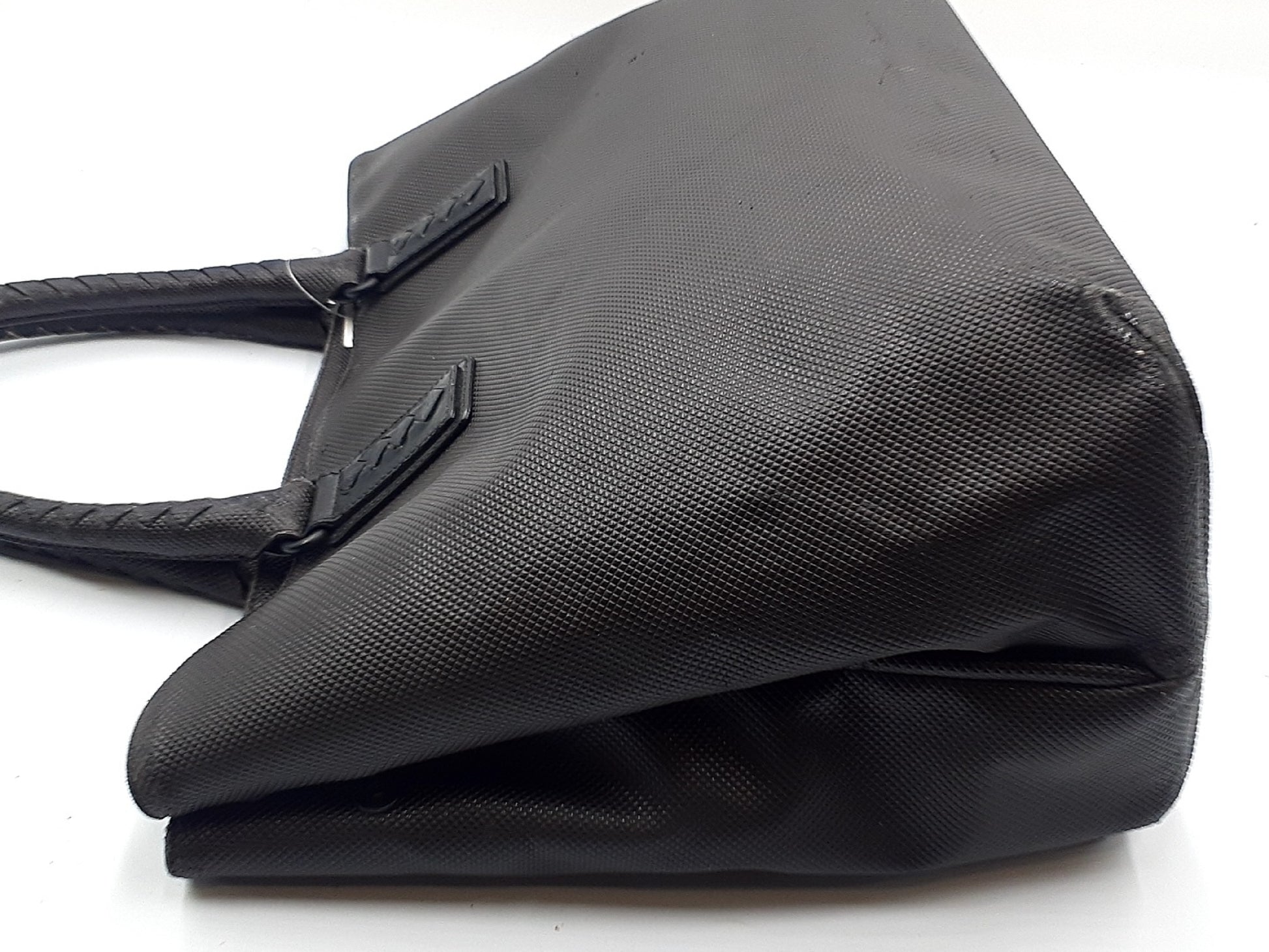 BOTTEGA VENETA Marco Polo Intrecciato Leather Tote Bag