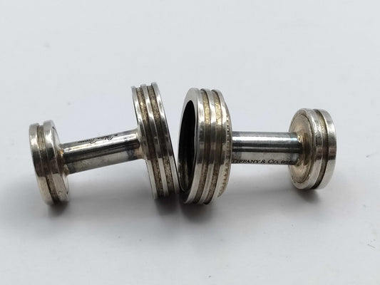 Tiffany & Co. Tiffany Cufflinks SV925 Silver Tie Clip/Cufflinks