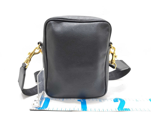 VERSACE Leather Medusa Shoulder Bag 