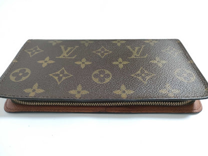 LOUIS VUITTON Monogram LOUIS VUITTON Monogram Porto Mone Zip Wallet