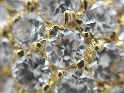 Van Cleef & Arpels Vintage Ribbon Diamond Necklace in 18K Yellow Gold 
