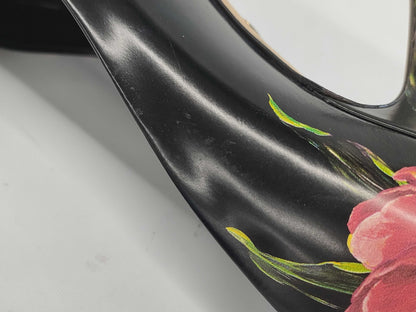 DOLCE&GABBANA DOLCE&GABBANA High Heel Floral Beaded Pumps Size 38